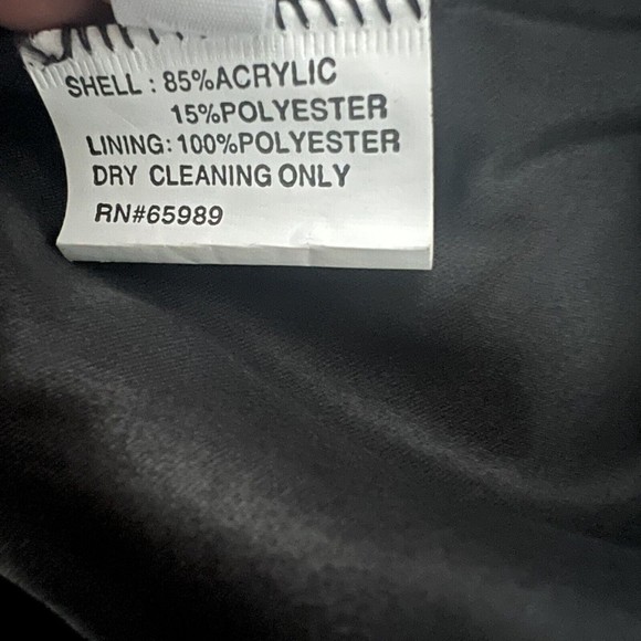 Faux Frenzi By Dena Women’s Vest Faux Fur Zip Up Black Size XL NEW - Picture 8 of 12